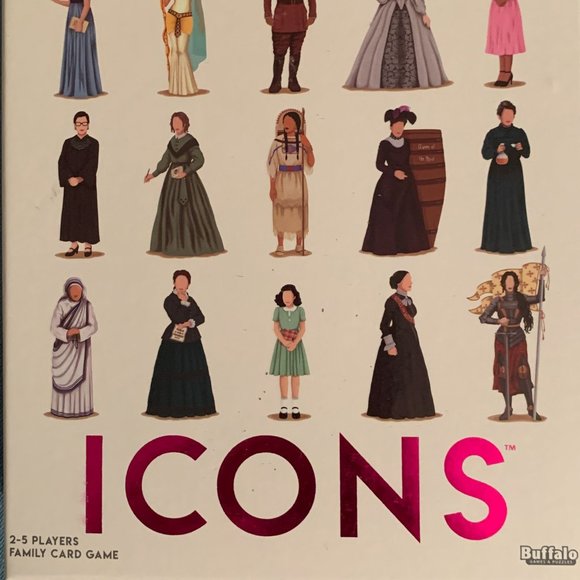 NIB Sealed ICONS Game Empowering Women History Trailblazers RBG - Picture 10 of 12